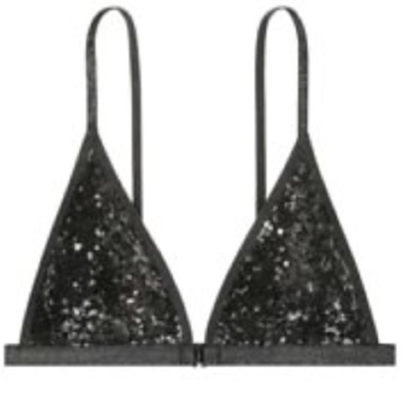 SALE❤️VICTORIA SECRET SEQUIN SEXY BRA NWT LG - Picture 5 of 5